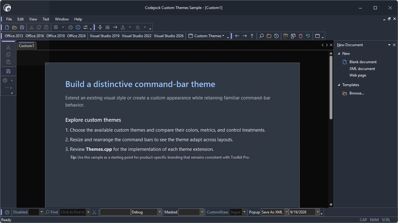 Custom Themes