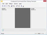 Command Bars Dialog Sample