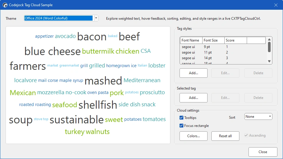 Tag Cloud