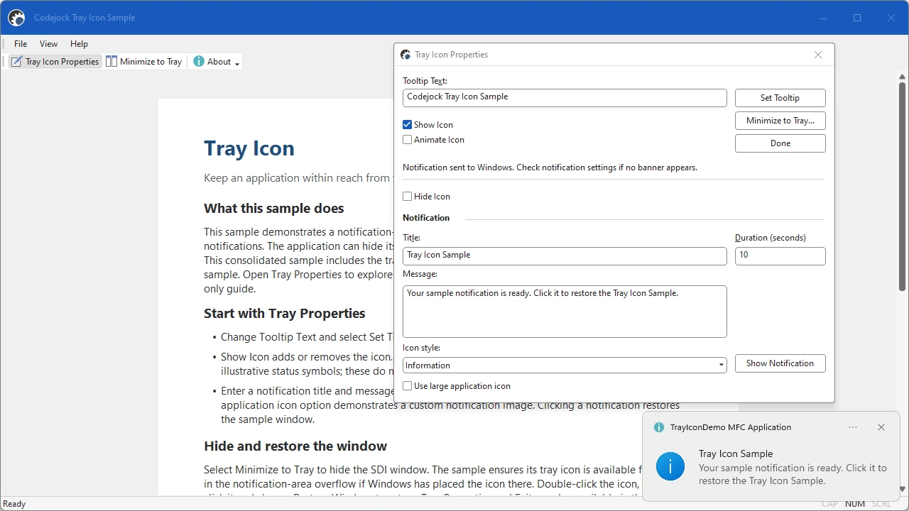 Tray Icon