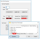 Controls Excel Tab Dialog