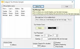 Controls Tip Window