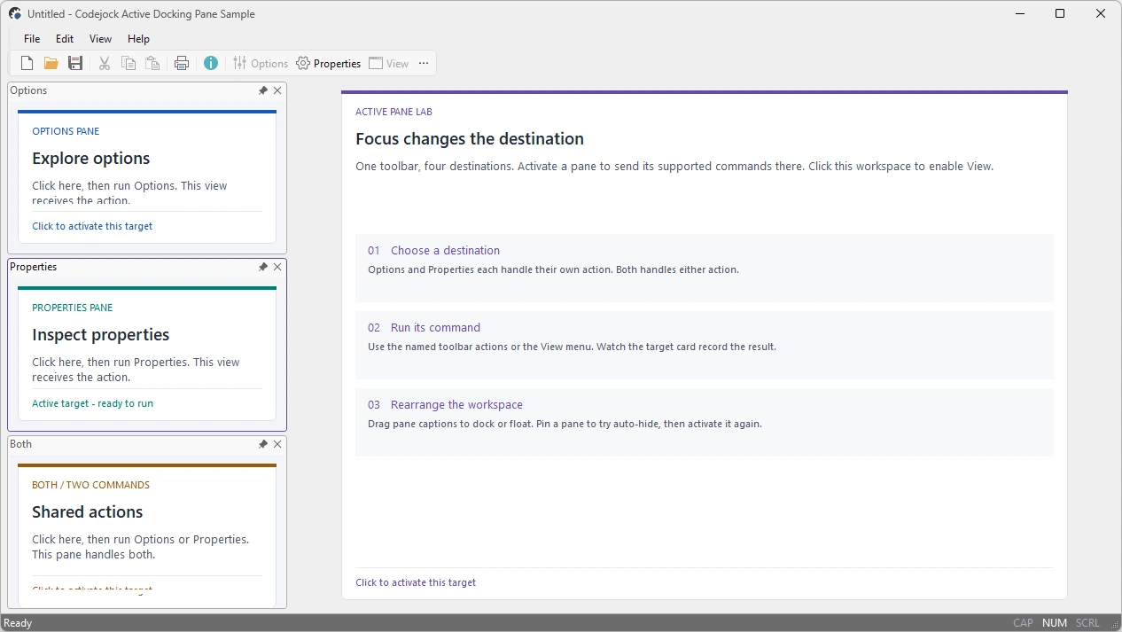 Active Pane View