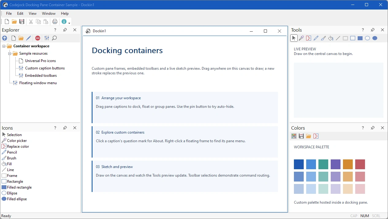 Docking Containers
