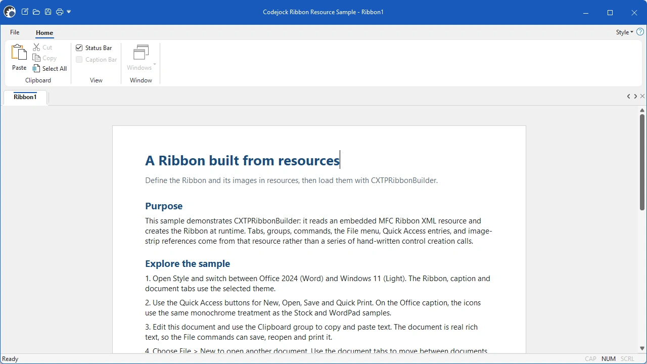 Ribbon Resource