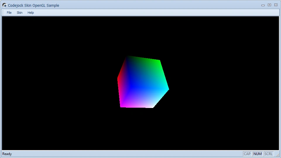 Skin OpenGL Sample
