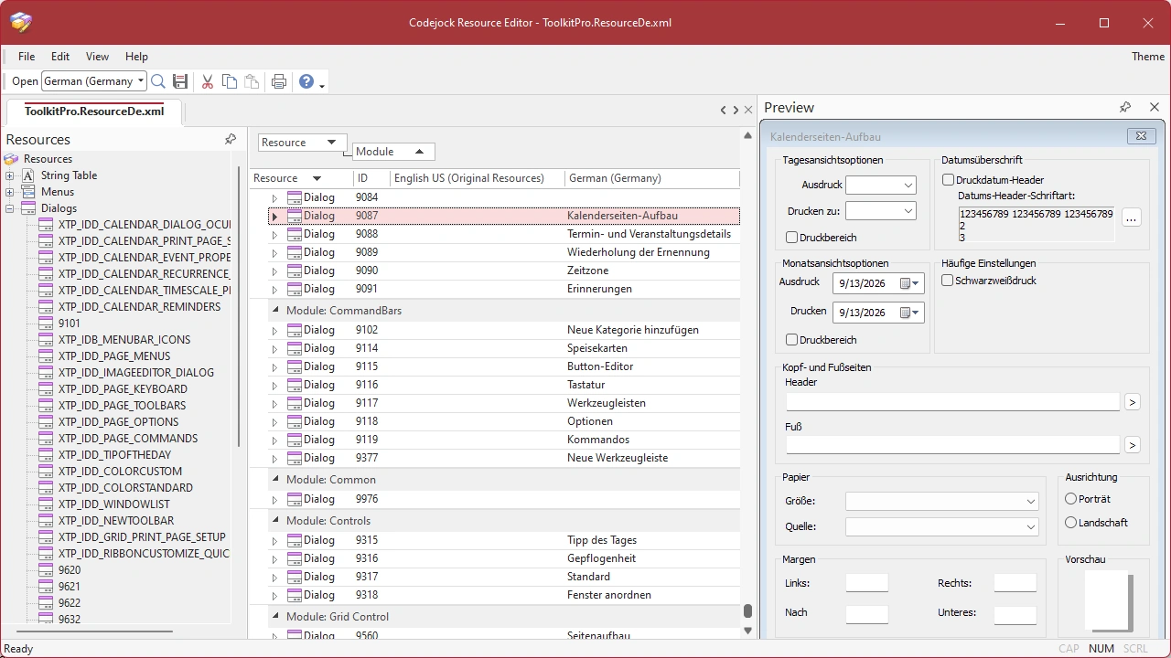 Resource Editor