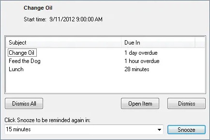 Reminders Manager