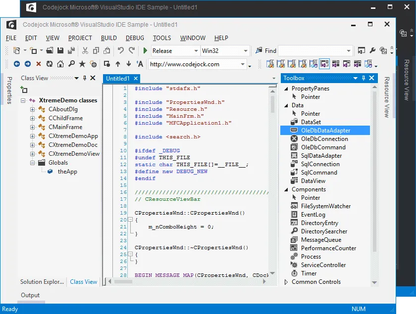 Visual Studio 2012 Theme Support showcase