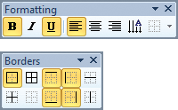 ToolBar Toggle Buttons