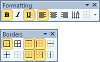 ToolBar Toggle Buttons example