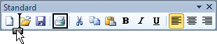 Toolbox with Small Icons