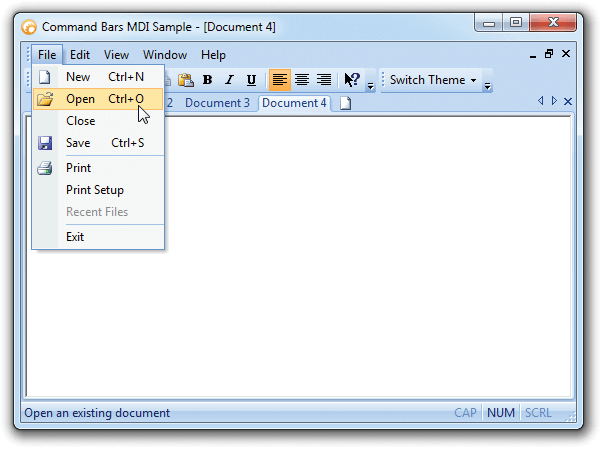 Office 2007 Theme Support
