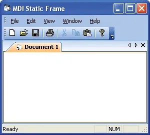 Static frame example