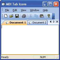 Tab icons visible