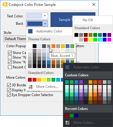 Color Picker Control