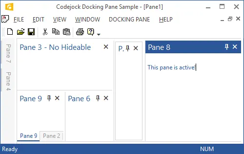 Active Pane sample