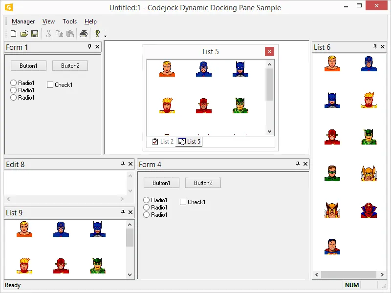 Nested Grouping showcase