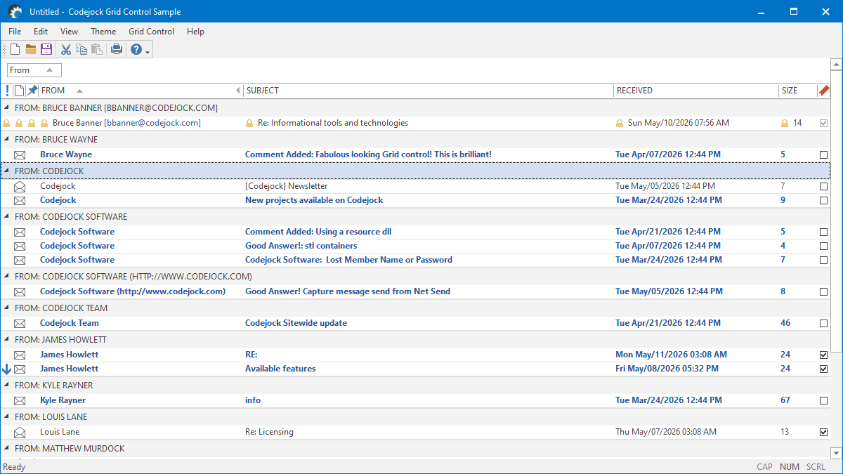 Grid Control and Data Reporting
