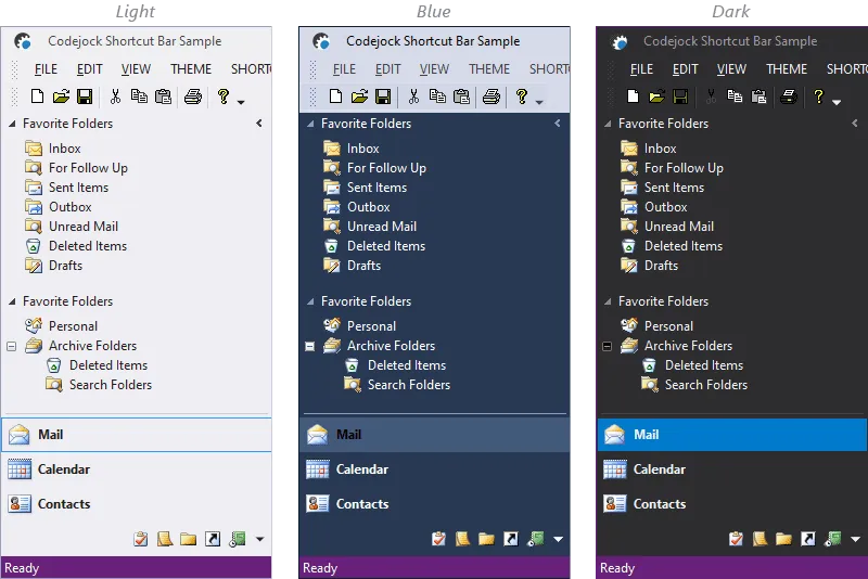 Visual Studio 2015 theme preview