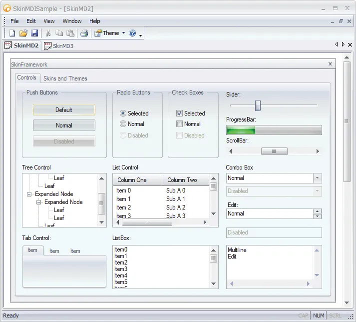 Office 2007 Silver Visual Style preview