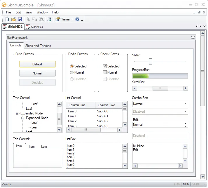 Office 2010 Silver Visual Style preview