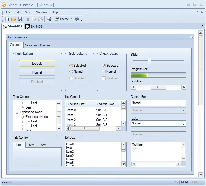 Office 2010 Blue Visual Style preview