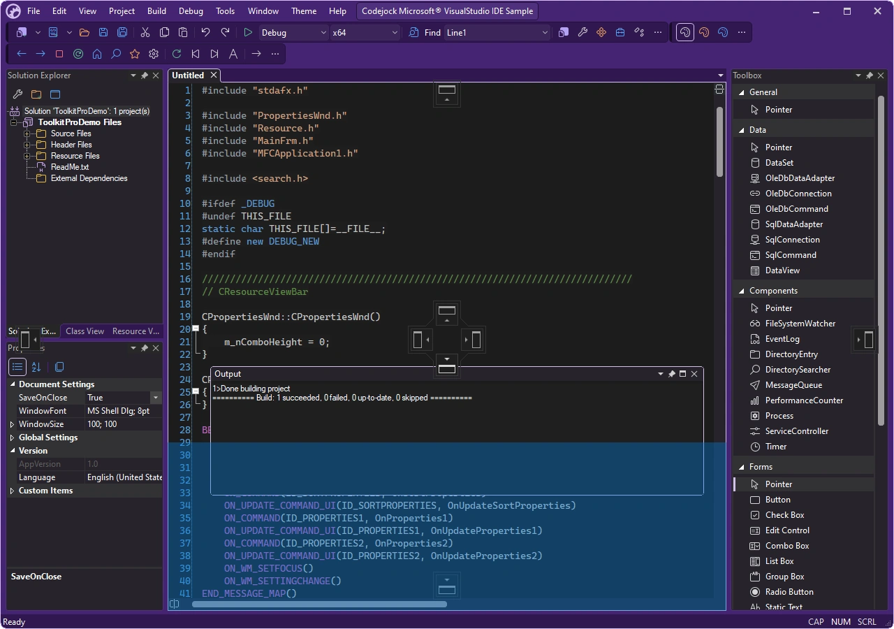 Docking Panes and workspace layout feature overview