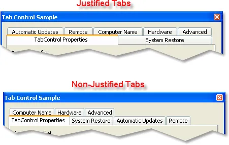 Multi Row Justified Tabs